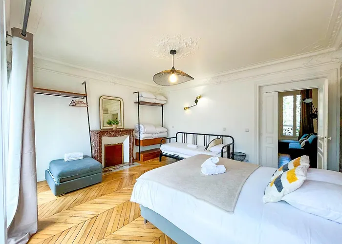 99 - Urban Fabulous 6 Bedrooms Apartmán Paříž